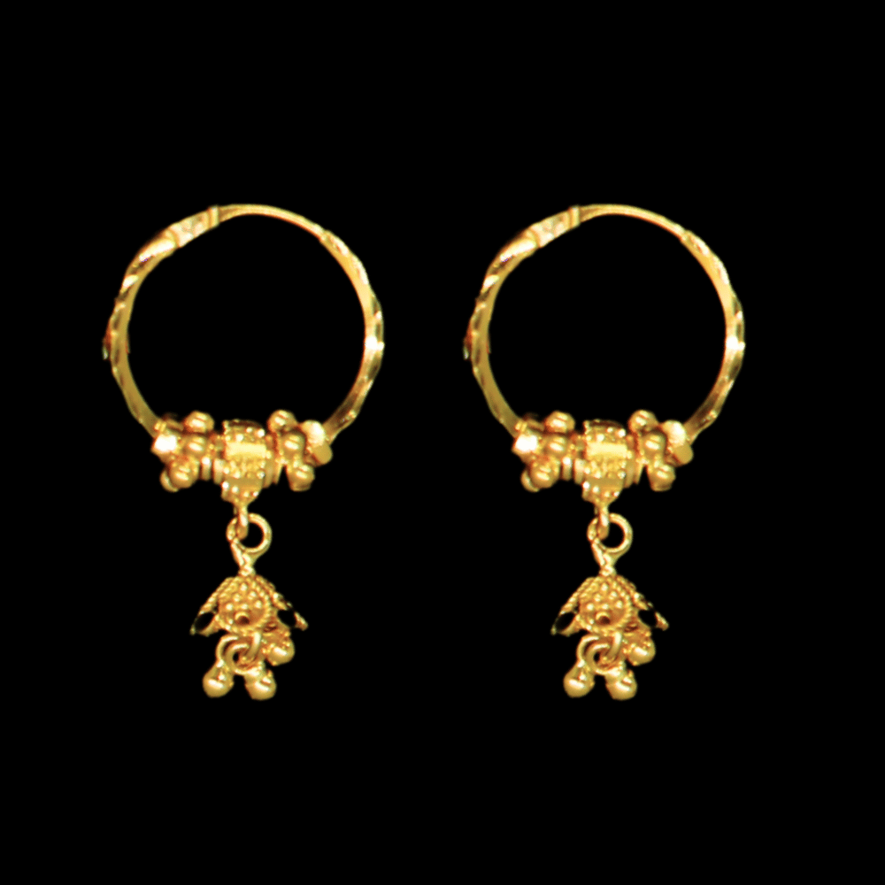 22K Gold Earrings – SW33485