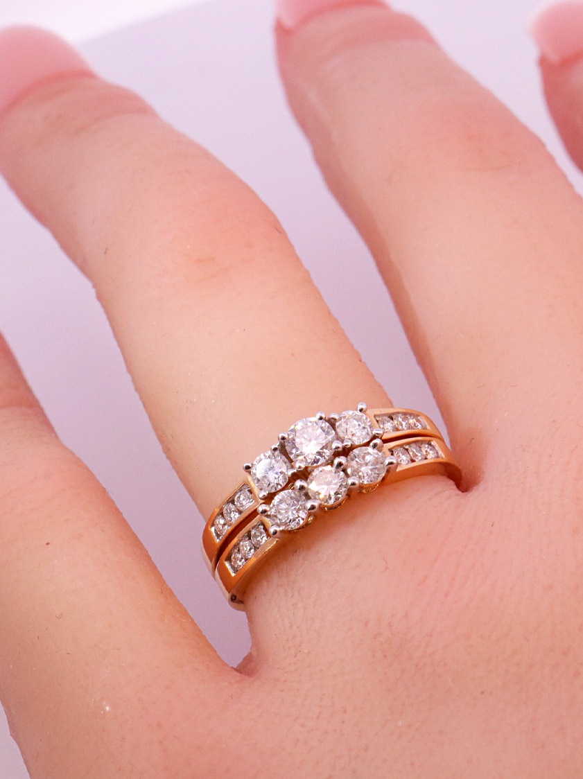 Diamond Bridal Set