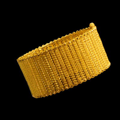 22K Gold Bangle Bracelet – SD24928 image 2 of 2