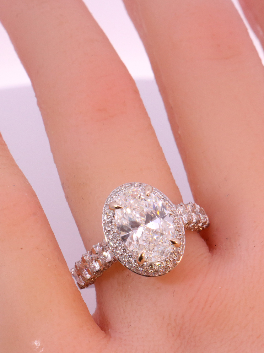 Lab-Grown Diamond Engagement Ring – SW13355 image 2 of 2