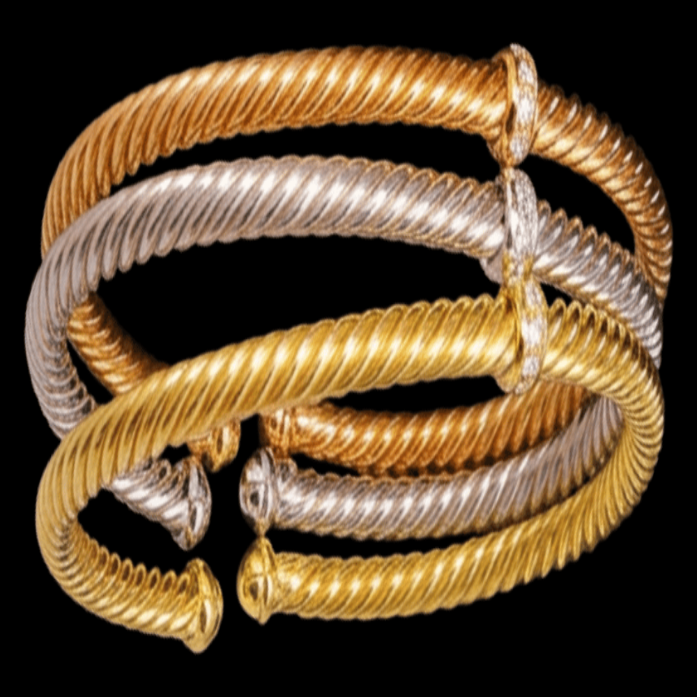 18k Gold Bangle Bracelet