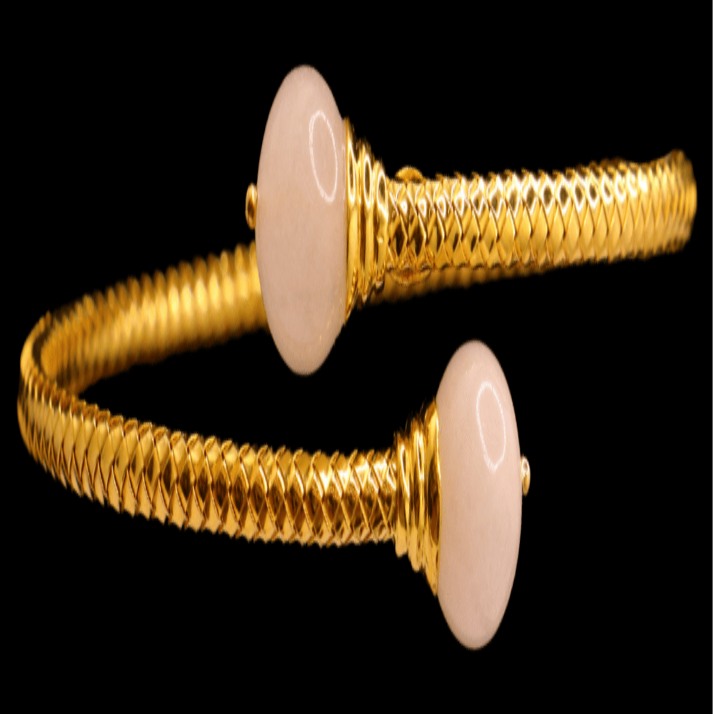 21K Gold Himo Bangle Bracelet