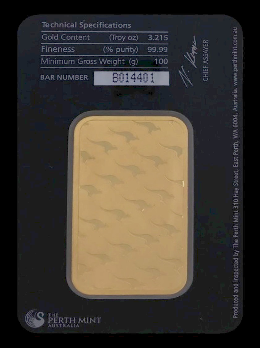 100 Gram Gold Bar – 4651 image 2 of 2