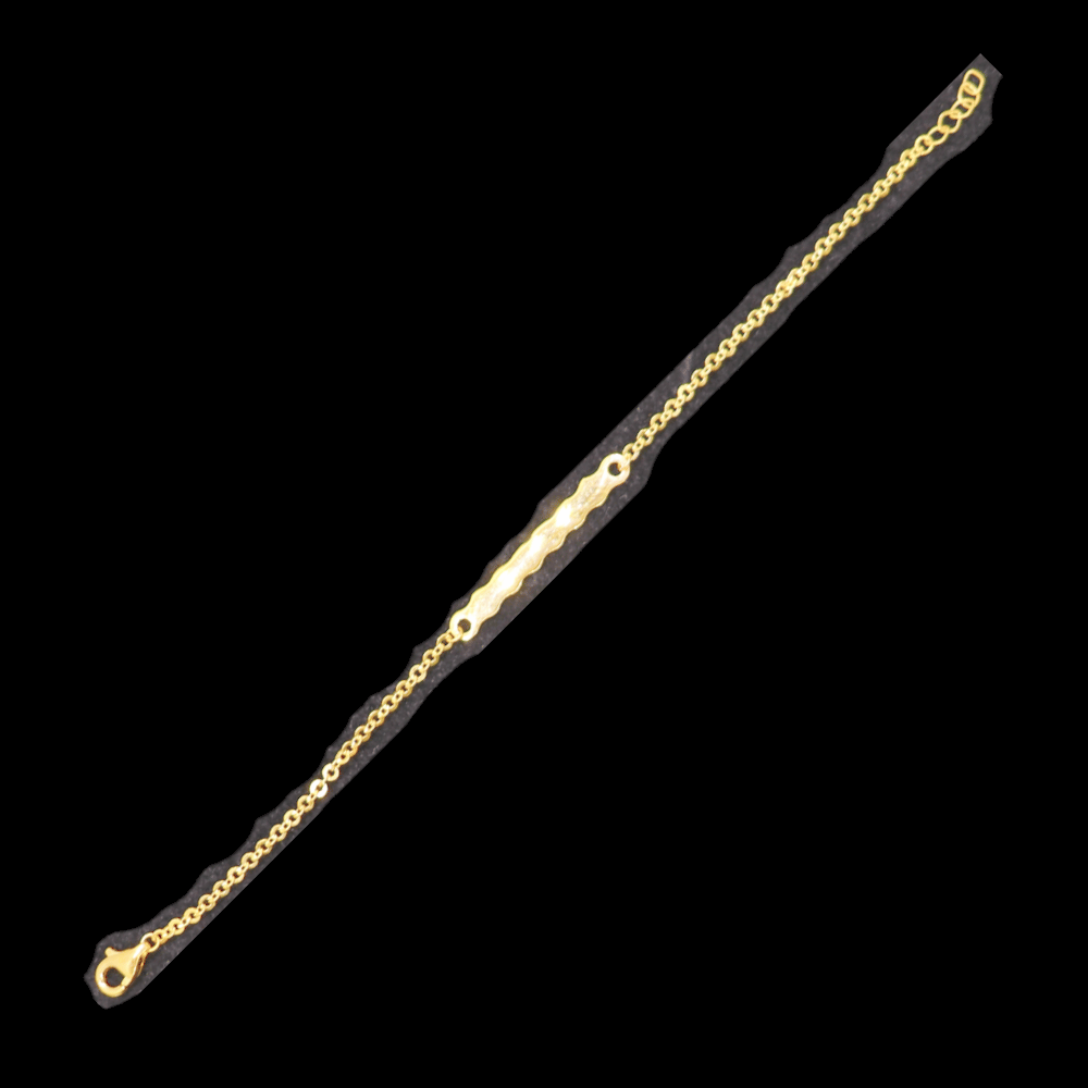 21K Gold Baby Bracelet