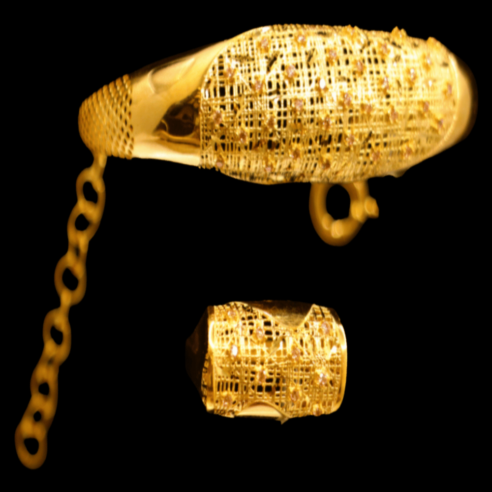 21k Gold Bangle Ring