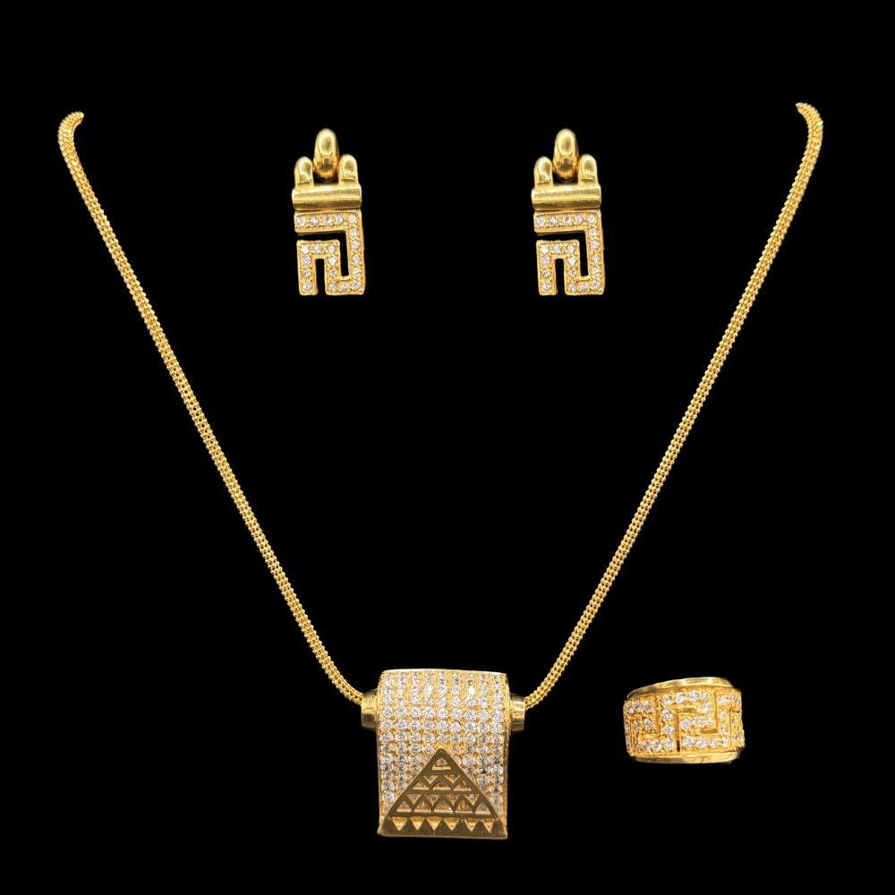 21K Short Necklace Set – SB31871