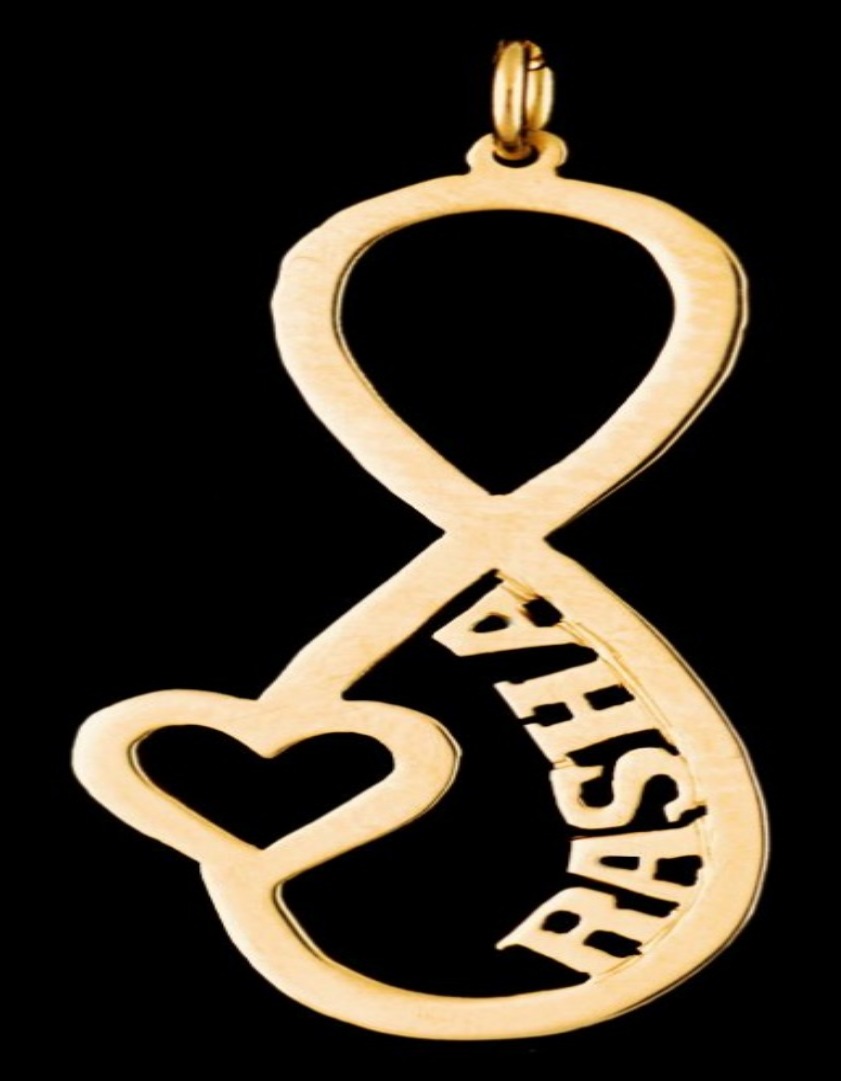 21K Personalized Nameplate Necklace – 12036