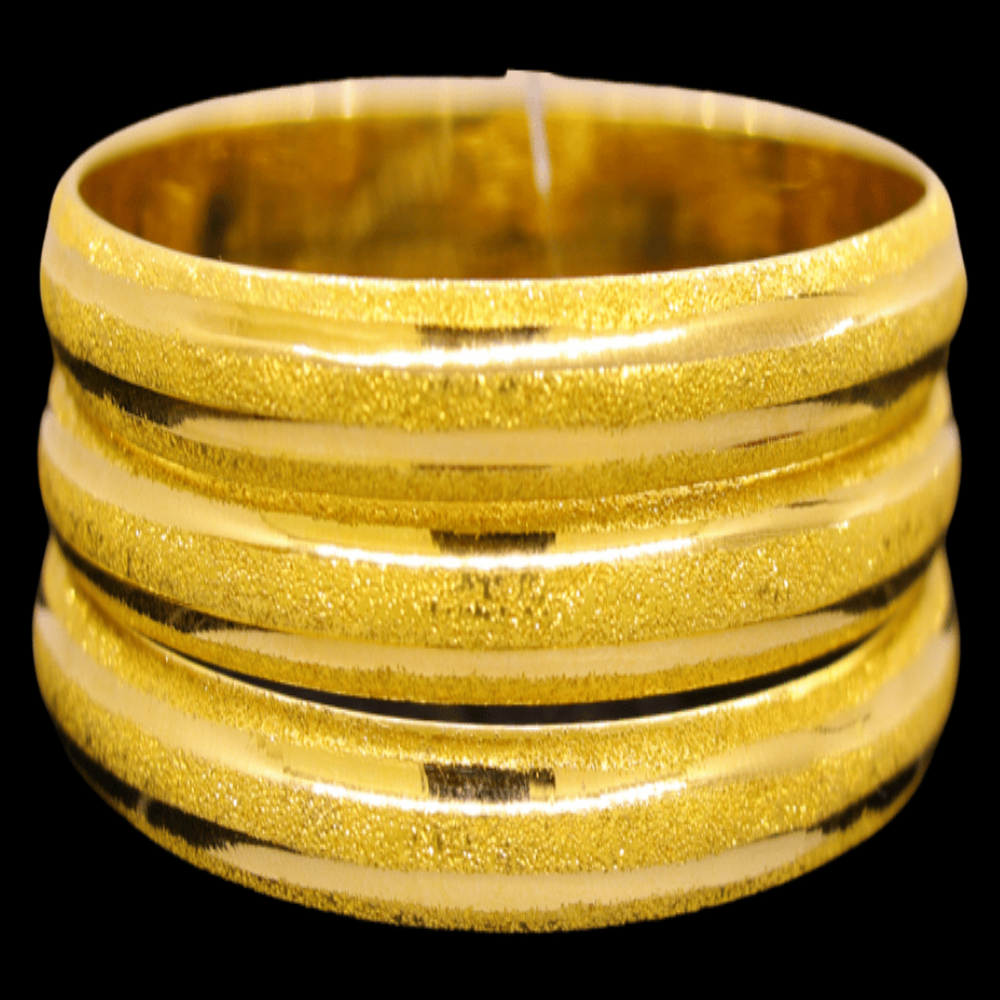 21K Gold Bangle Set (L)