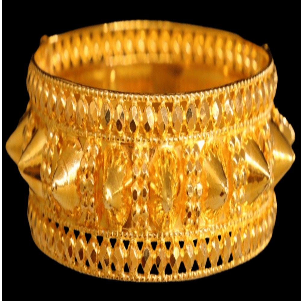 21K Gold Bangle Bracelet – SW17182