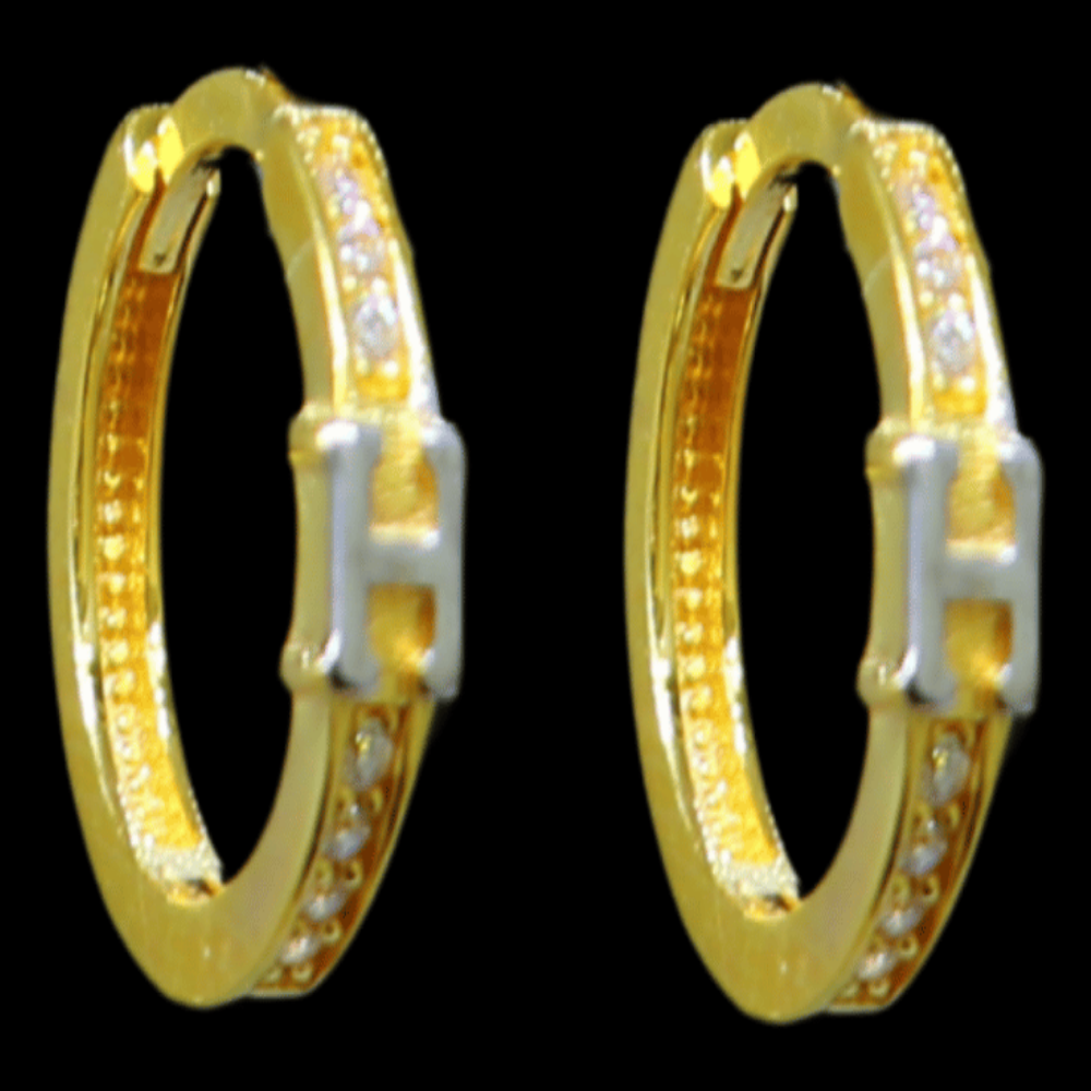 21K Gold Drop Earrings – SW33399