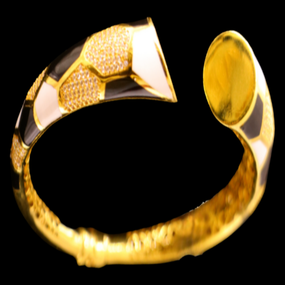 21K Gold Bangle Bracelet – SB27826