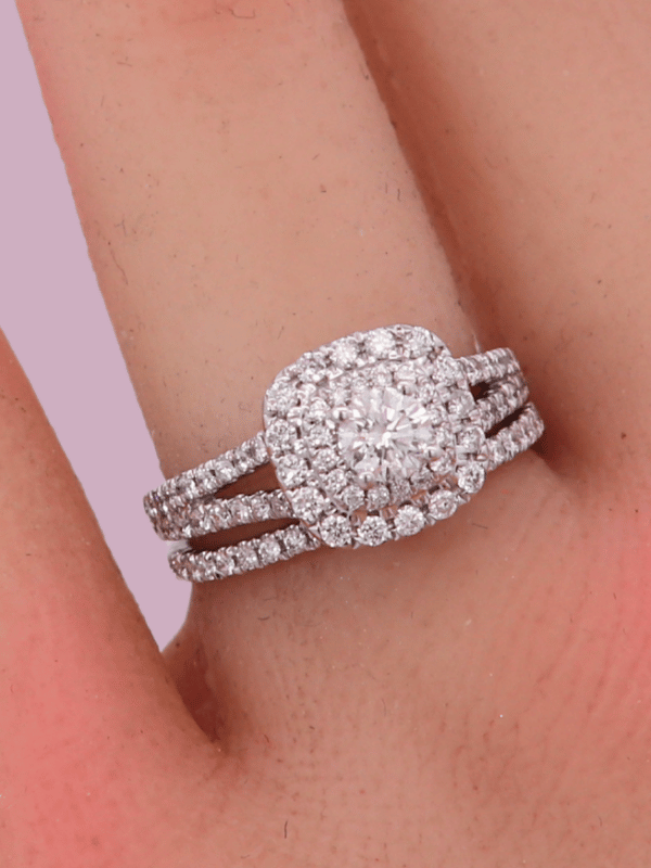 Diamond Bridal Set