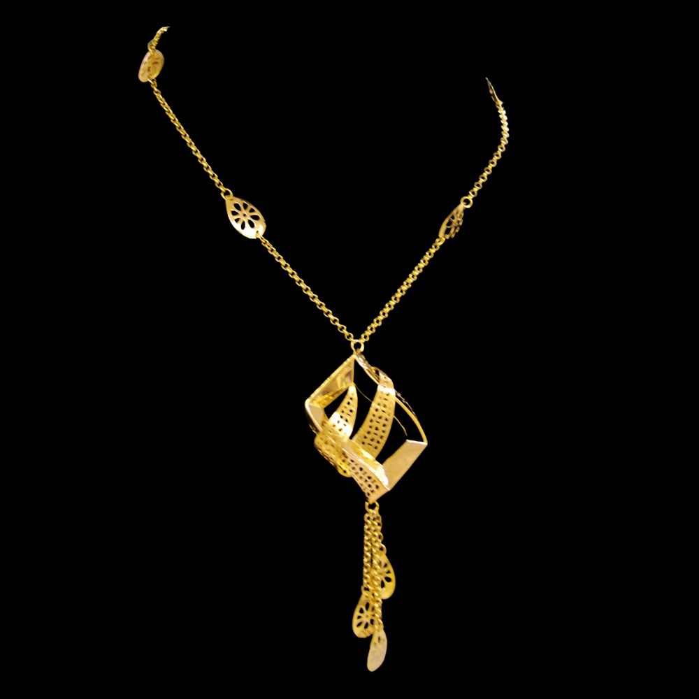 18K Gold Long Necklace - SW28831