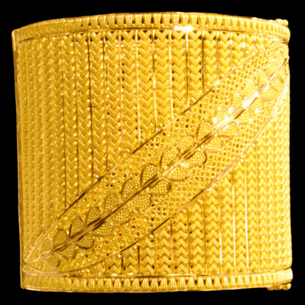 22K Gold Bangle Bracelet