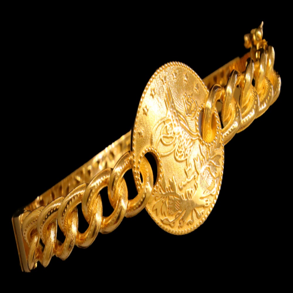 21K Gold Bangle Bracelet – SW16871
