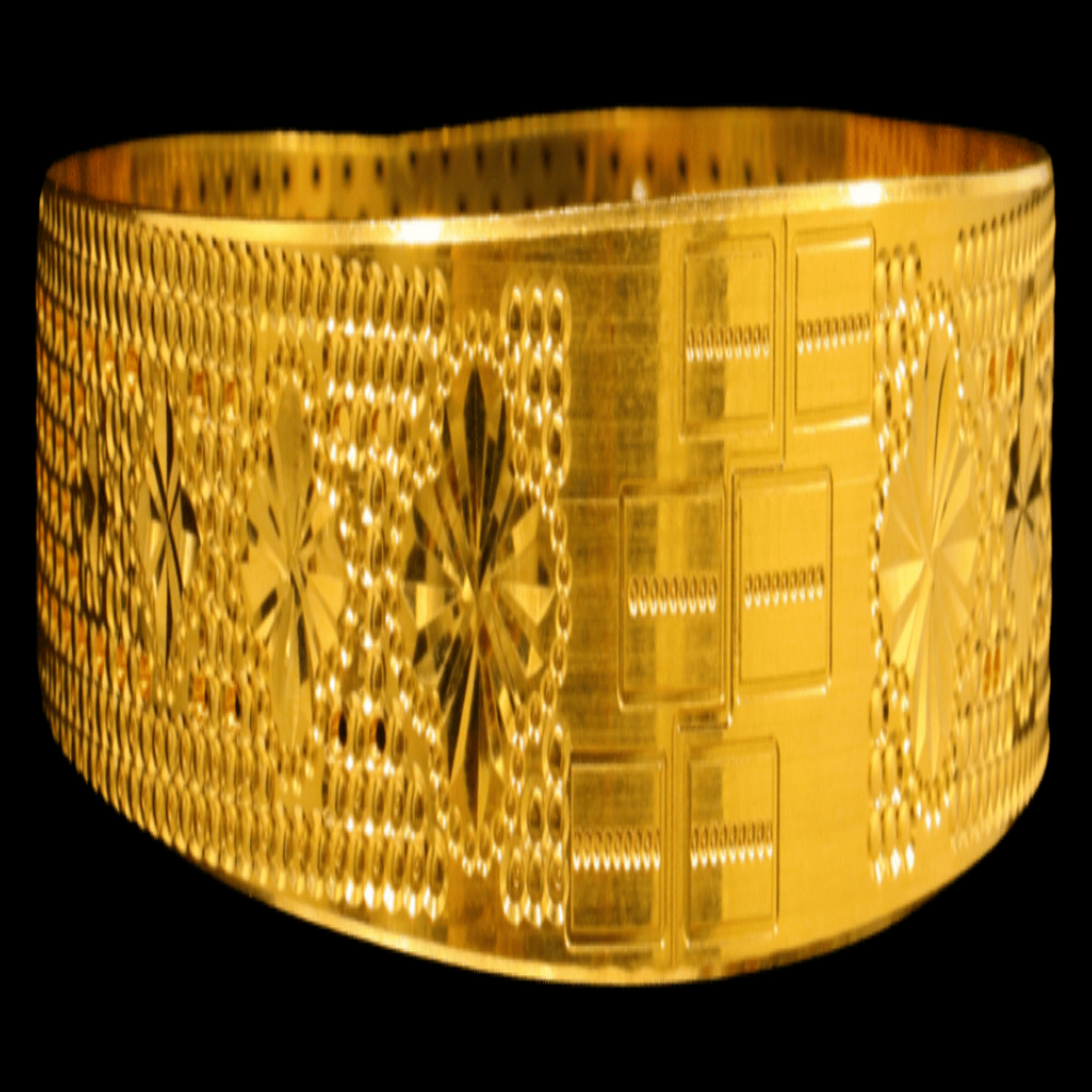 21K Gold Bangle (S)