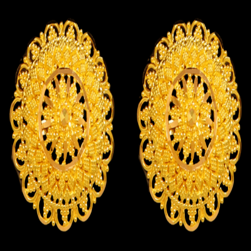 22K Gold Earrings - SW32473