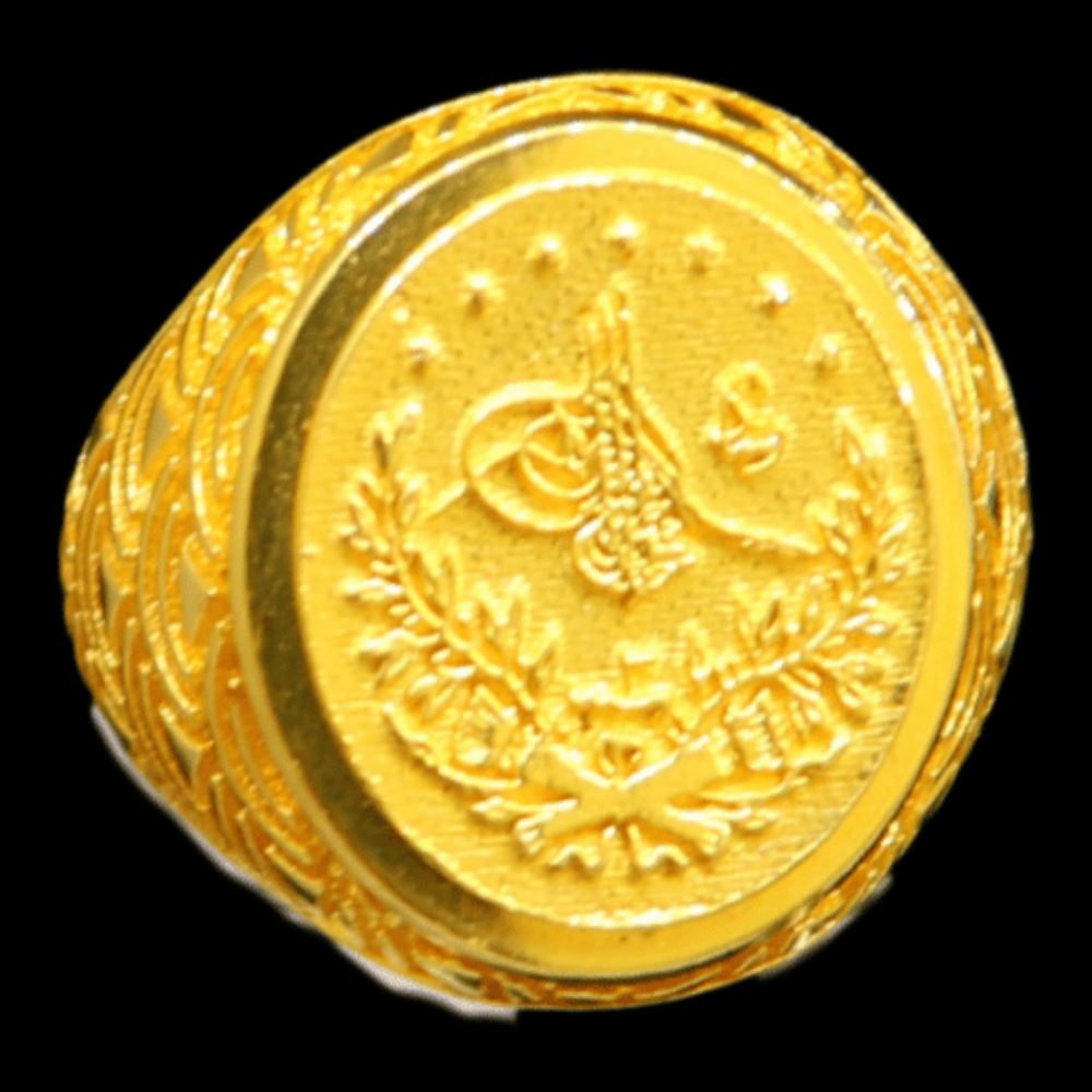 21K Yellow Gold Ring – Size 10 – SW33206