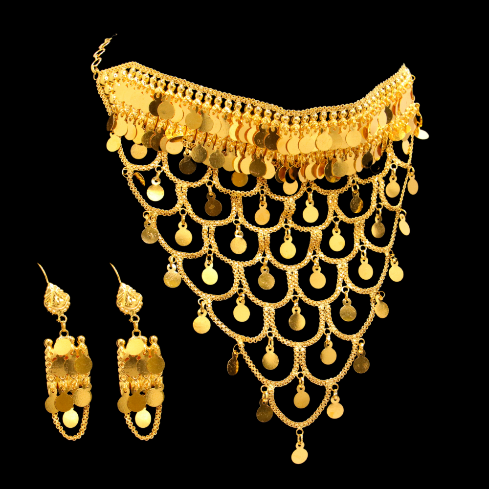 21K Short Necklace Set – SD23048