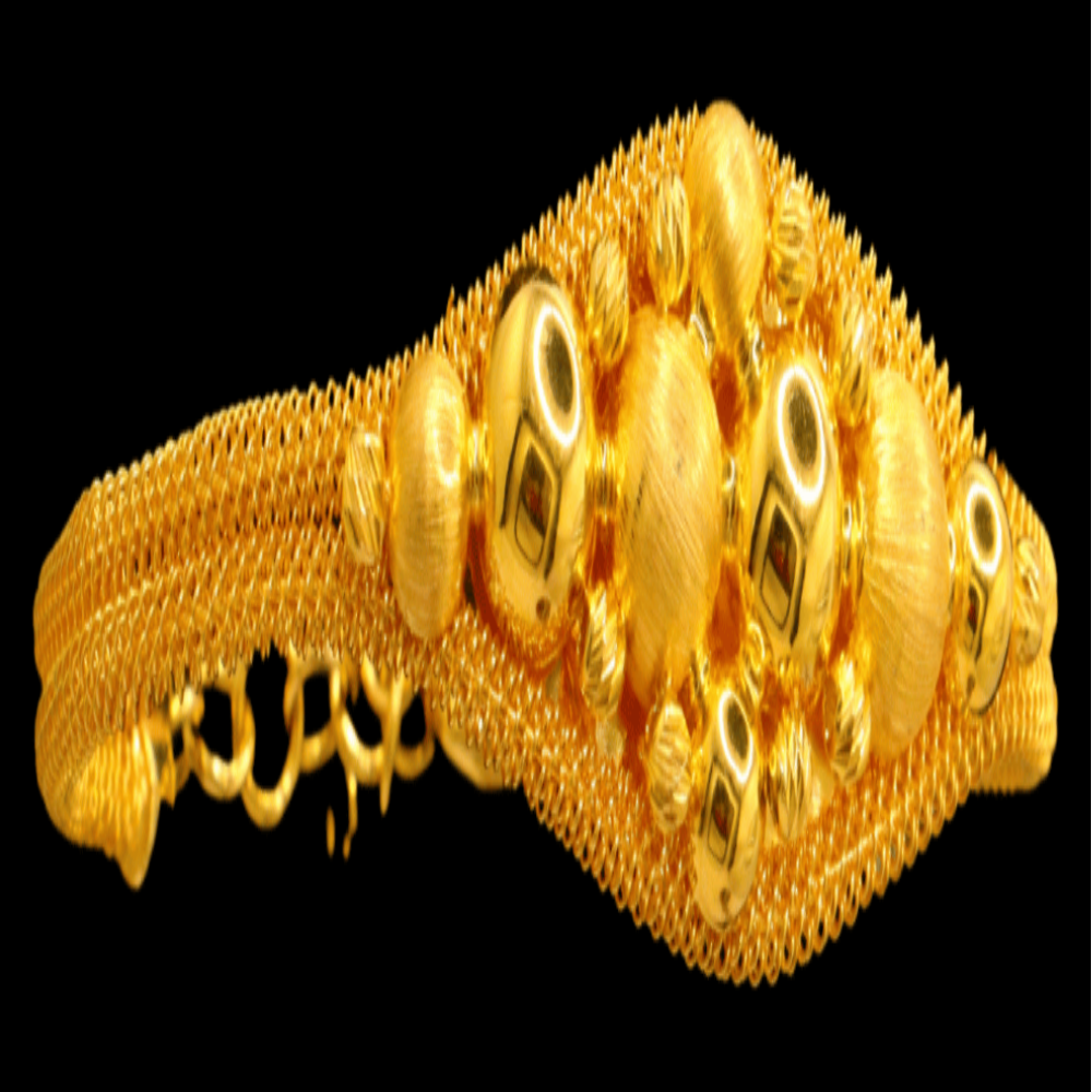 21k Gold Bangle Bracelet