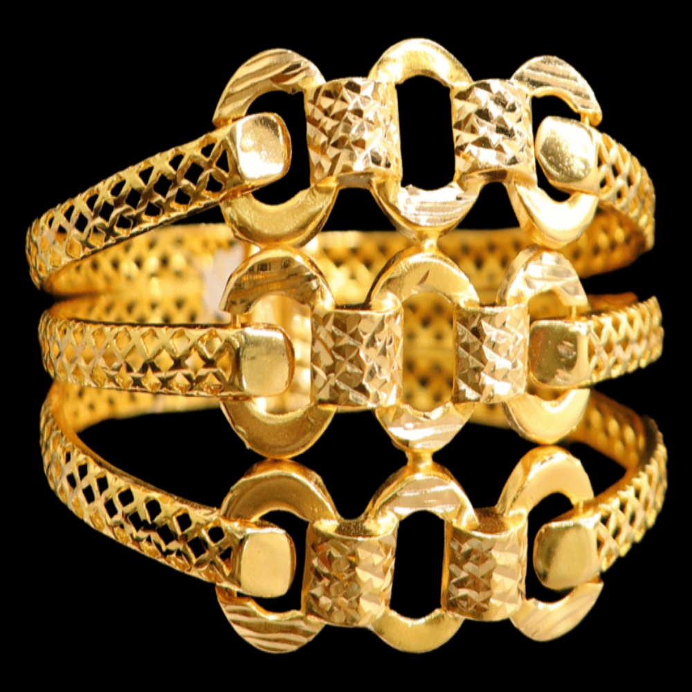 21K Gold Bangle Bracelet – SD32271