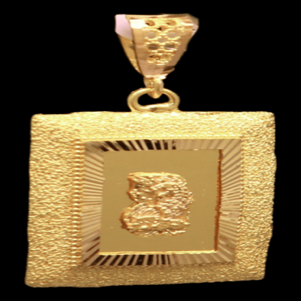 21K Gold Pendant
