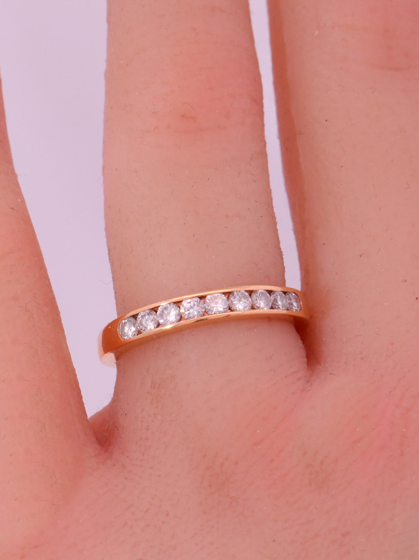 Diamond Wedding Band