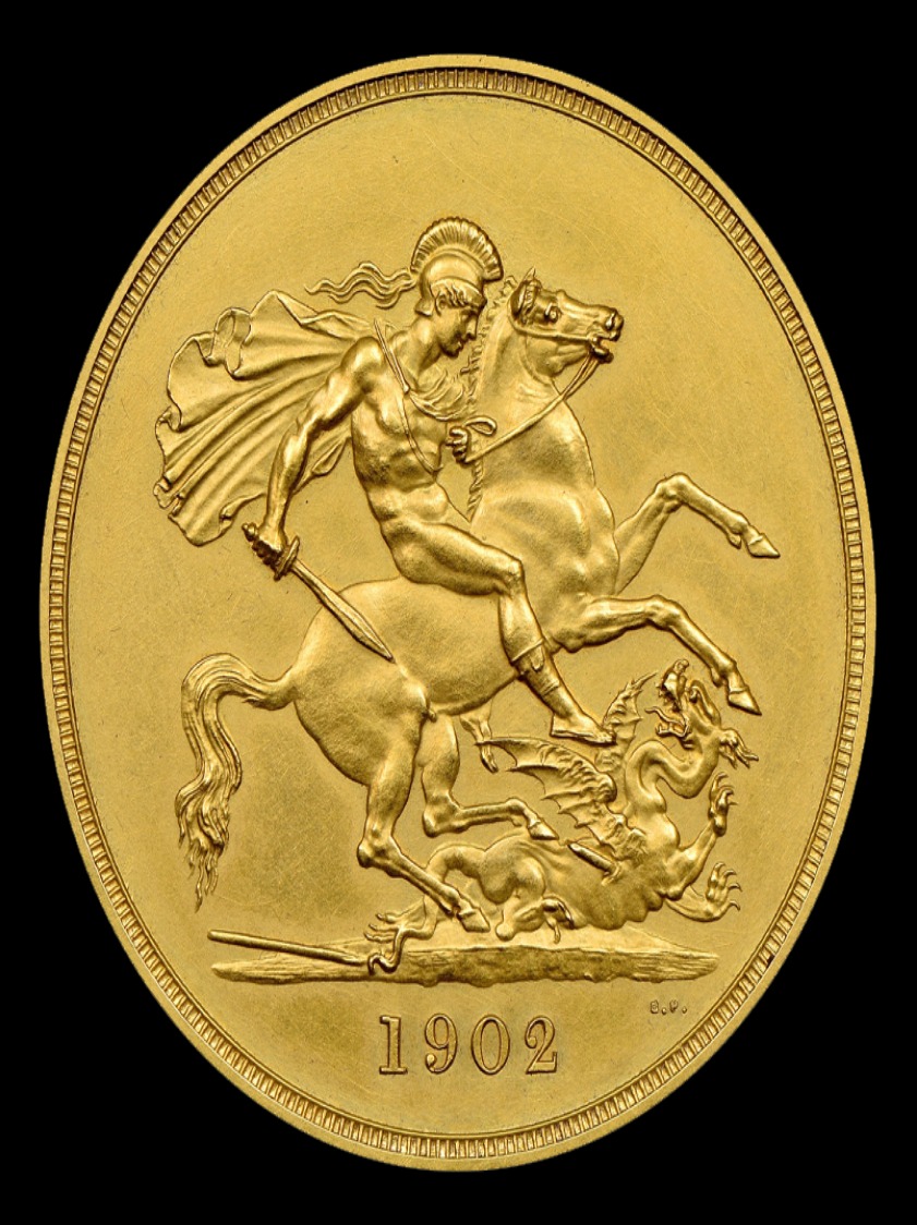 22K Five Pound British Coin – 9621