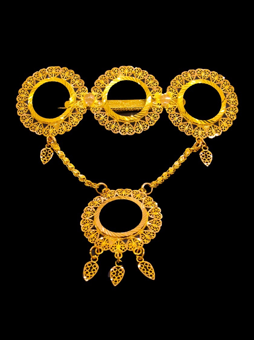 21K Gold Pin – 37214