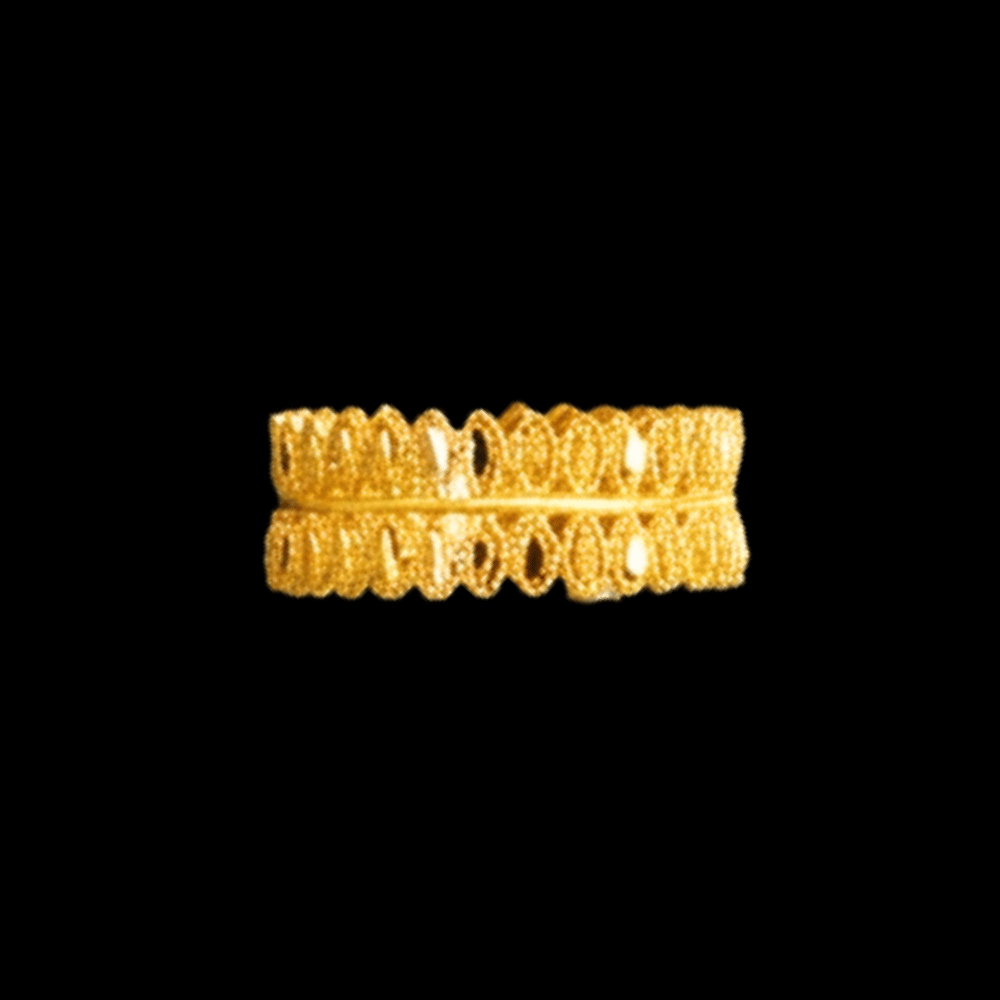 21K Gold Engagement Band Size 9