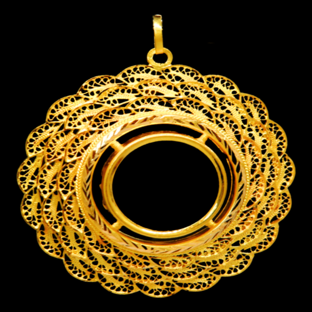 21K Gold Coin Frame – SW33799