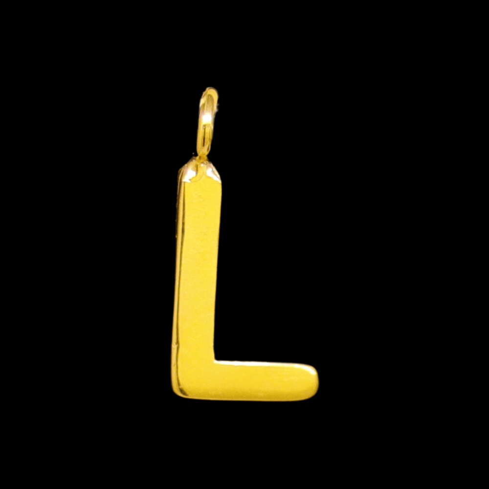21K Letter Pendant – SW29638